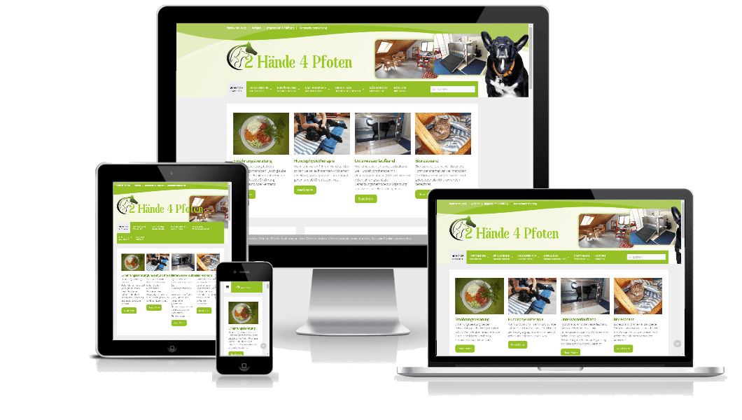 2Hände4Pfoten - Joomla CMS